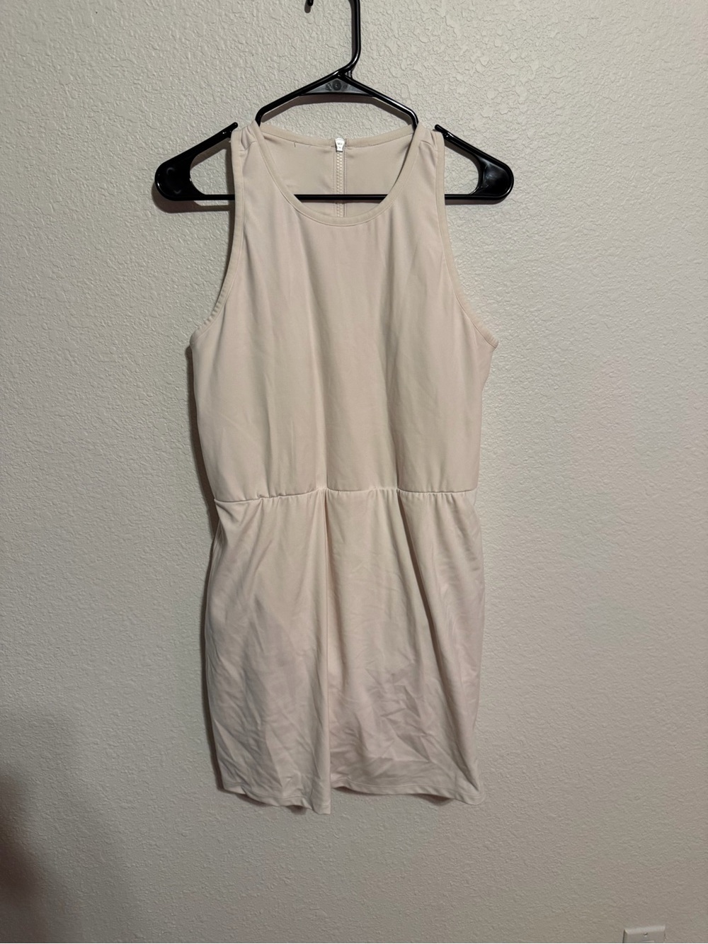 all in motion Cream Sleeveless Mini Dress